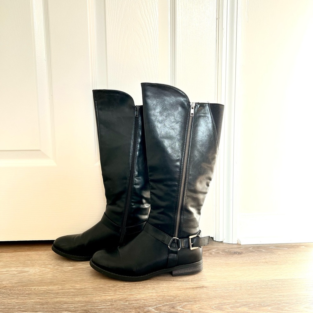 Academy Tall Black Women’s Boots